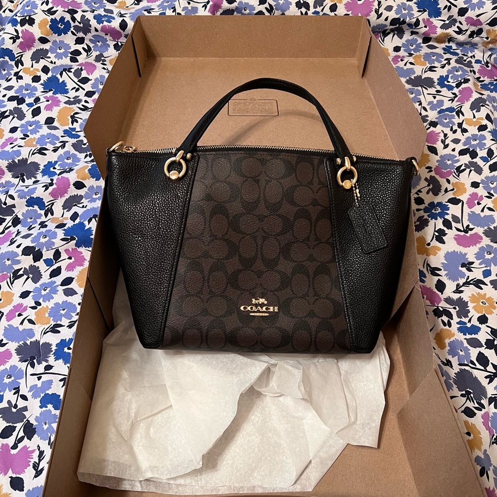 Brand new Coach purse with tags and box